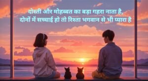 friend love shayari